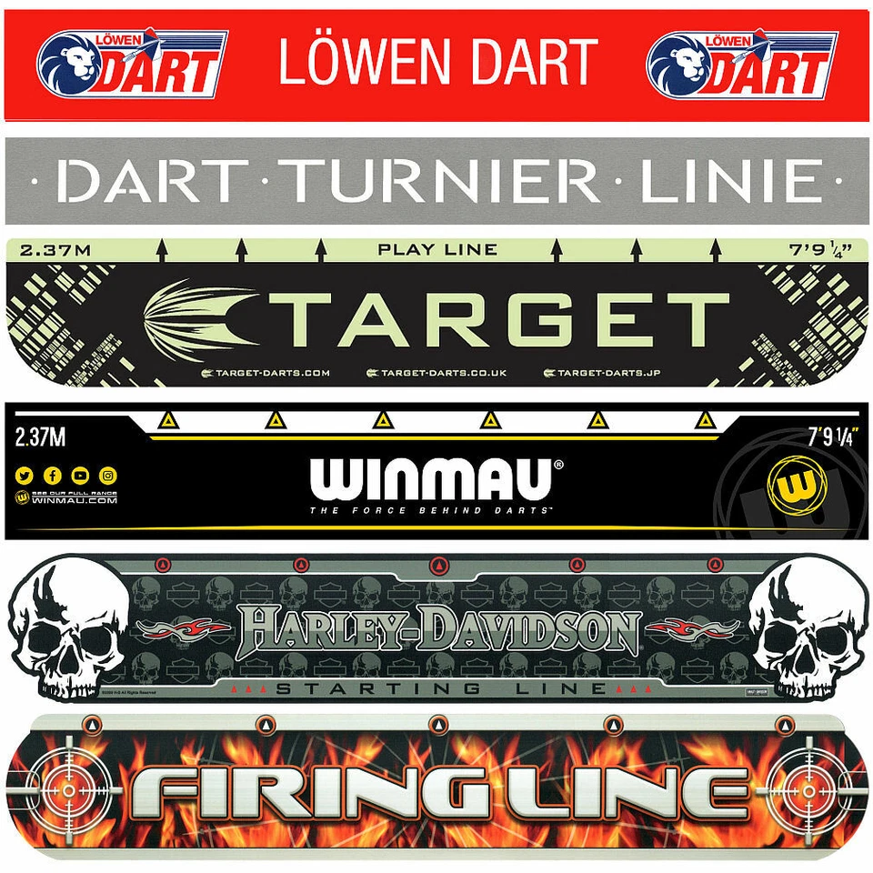 PROFIDART Dart Abwurflinie, Dartoche, Oche, Wurflinie, Anstandslinie, Throw Line, Starting