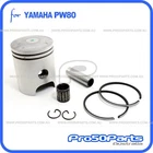Yamaha PW80 Piston Rebuild Kit w/ Rings, Circlips, Pin, Needle Bearing Peewee 80