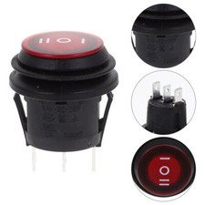  Waterproof Car Switch Single Pole Double Throw Button Rocker Toggle