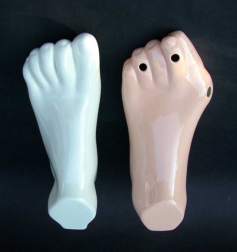 Doulton 1920's Burslem For Dr Scholls Shop Advertising Foot