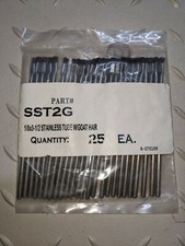 Gordon Brush SST2G , Anti-Static, Goat Hair, Stainless Tube, 25 PK