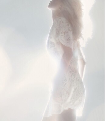 KATE MOSS CREAM LACE DRESS ANGEL CAP SLEEVES SLIP WEDDING VTG 16 44 BNWT  UK