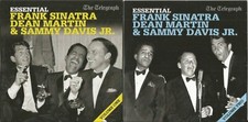 FRANK SINATRA DEAN MARTIN & SAMMY DAVIS Jr - 2 DISCS - TELE PROMO MUSIC CD