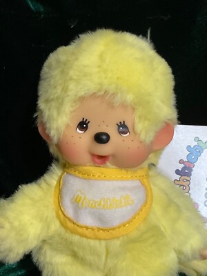 Monchhichi Mascot Sekiguchi Colors Yellow 5 inch Plush Doll | eBay
