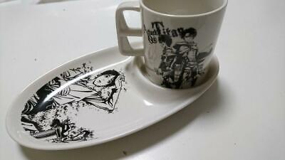 Details about   Attack On Titan Dish Plate White Ceramic Banpresto Ichiban Kuji Anime Japan New