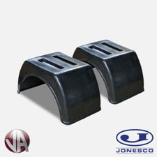 Twin Wheel Mudguards Wings 3.5T Flat Top Sprinter Transit Tipper Body Plastic 16