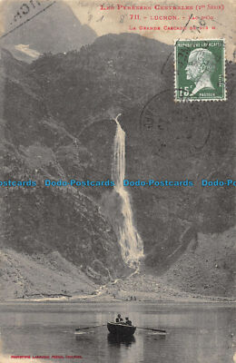 R145658 Les Pyrenees Centrales. Luchon. Lac d Oo La Grande Cascade de 273 m. Lab