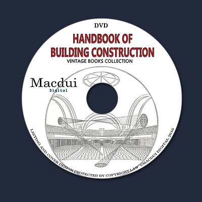 Handbuch Bau, Architekten Vintage Ebooks 2 PDF auf 1 DVD 