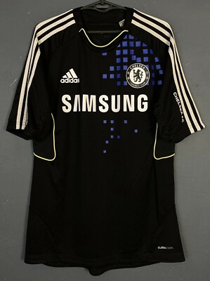 チェルシーFC マタ　アディダス シャツ 黒色 MEN'S ADIDAS FC CHELSEA 2011/2012 TRAINING SOCCER FOOTBALL SHIRT