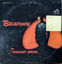 Harry Belafonte The Midnight Special Vinyl Record LP VG/G+ LSP2449 1962
