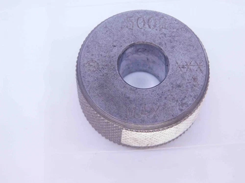 .5002 CLASS XXX MASTER PLAIN BORE RING GAGE .5000 +.0002 OVERSIZE 1/2 12.705 mm
