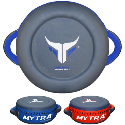 Mytra Fusion Synthetic Leather Strike Round Pad Boxing Pads Round Focus Pad