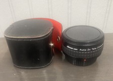 Albinar-ADC Auto 2X Tele-Converter lens cap and Lens Case