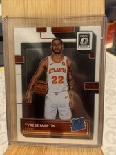 2022-23 Panini Donruss Optic Basketball Rated Rookie Tyrese Martin #234 Atlanta
