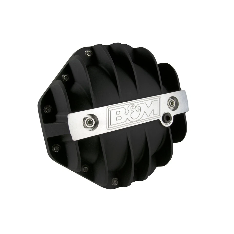 Cubierta diferencial de aluminio B&M Hi-Tek para Dodge Ram/Ram/Mitsubishi 1994-2021 Foto 3 de 4