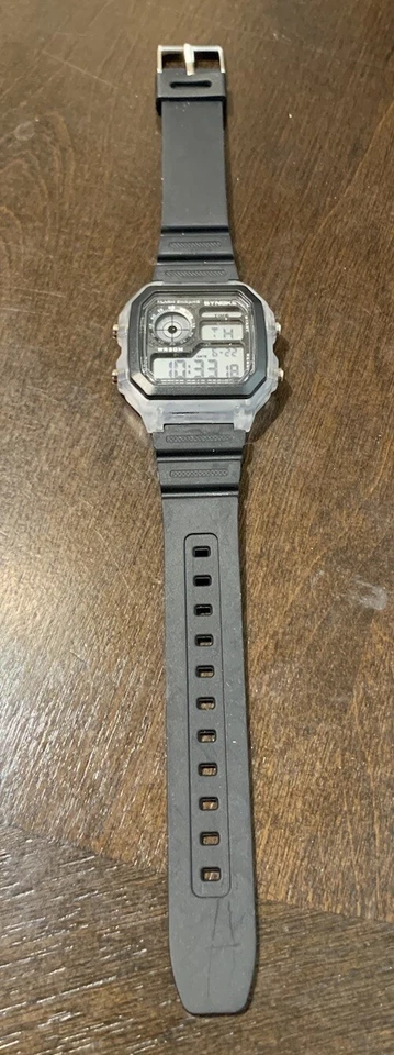 Synoke 9619 Reloj Hombre Digital Homenaje a Casio Estuche Transparente Reloj Bond Foto 2 de 4