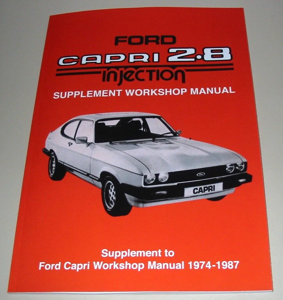 Reparaturanleitung Ford Capri 2,8 l 6 Zylinder Buch Supplement Workshop Manual - Bild 1 von 1