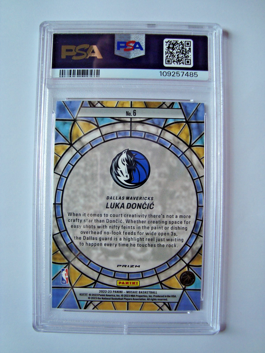 Panini mosaic 元年 Luka doncic psa10 鑑定済 2022-23 Mosaic Luka Doncic Stained Glass SSP PSA 10 | eBay