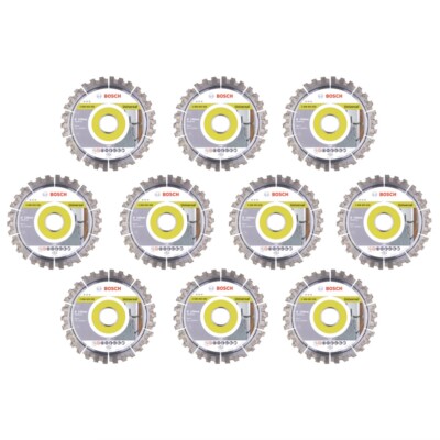 Bosch Diamanttrennscheibe 10x Best for Universal 125 x 22,23 mm 10x 2608603630