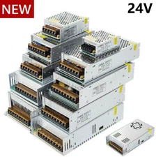 AC 110V TO DC 24V 1A 10A 20A 50A Switch Supply Transformer Corded Driver Adapter