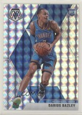2019-20 Panini Mosaic Rookies Silver Mosaic Prizm Darius Bazley #227 j6b