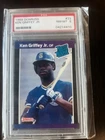 1989 Donruss Ken Griffey Jr. Seattle Mariners #33 PSA 8 HOF