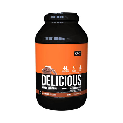 QNT Delicious Whey Protein (2200g) Belgian Chocolate (36,34 EUR/kg)
