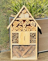 Darlux Holz Insektenhotel Wildbienen-Nisthilfe Insektenhaus S-XXL