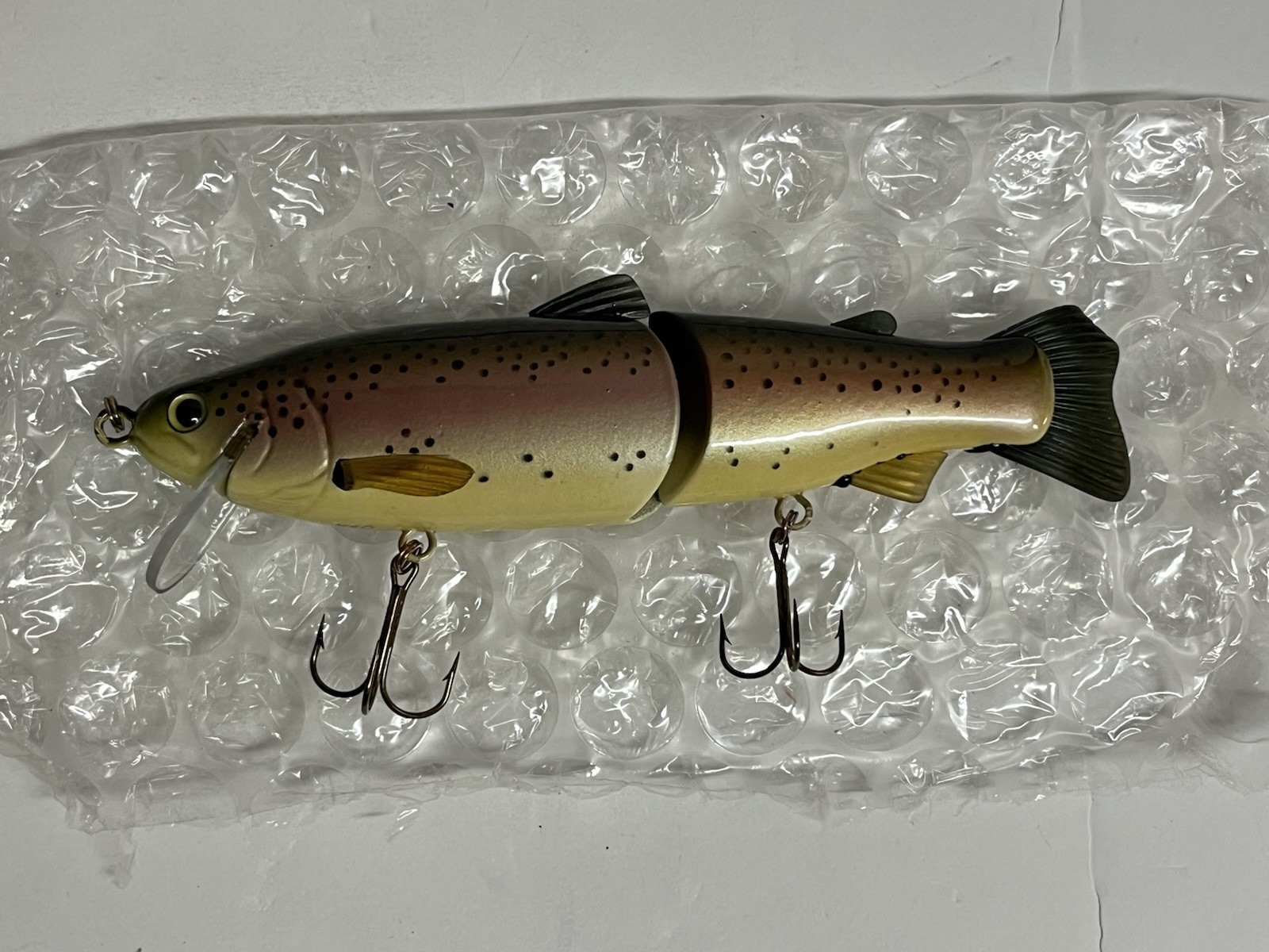 Castaic Lure Co. Hardbaits 8.75" Rainbow Baby Trout Lure Swimbait NEW - Image 9