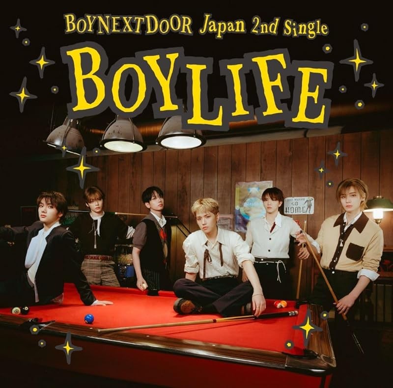 BOYNEXTDOOR-BOYLIFE-JAPAN Single-CD+Booklet+Card Standard Edition UPCH-2279