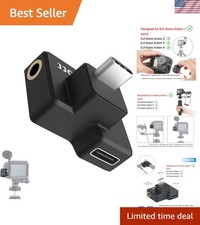 Essential USB-C 3.5mm Audio Adapter for DJI Osmo Action 1 - Amplify Your Sound