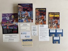 1992 Wolfenstein 3D: Spear Of Destiny Big Box Edition PC 3.5 IBM CIB W Hint Book