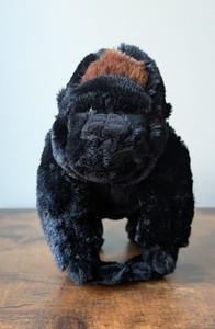 Ganz Webkinz Plush Silverback Gorilla Retired, No Code, Clean, Not Played With