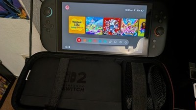 Nintendo Switch 2 Console Includes Controller, Game Traveler Deluxe Case,Control
