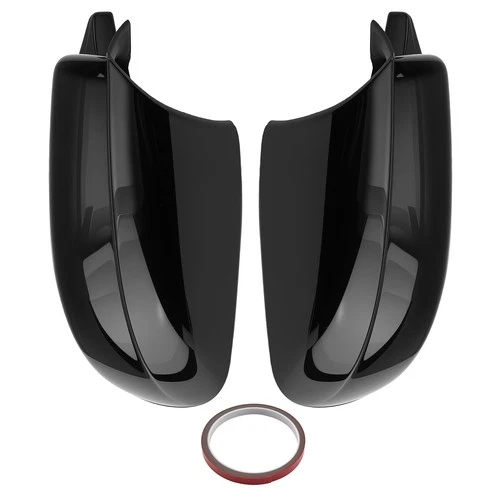 Door Mirror Cap Cover for Dodge Charger Chrysler 300 200 2011-2023 Black ABS Set