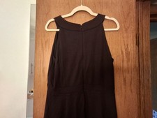 NWT Ann Taylor LOFT Women Black Casual Dress with pockets, 10