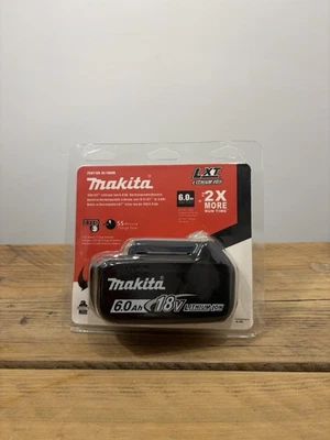Genuine Makita 6ah 18v Power Tool Battery BL1860BX2 18V Li-lon Battery-black