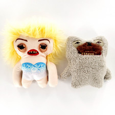 Zuru Fuggler Plush Dolls Lot Fugg Star Fleeting Fartlet  Hairy Fuggs Old Tooth