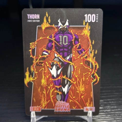 2026 Bo Jackson Battle Arena Rare Fire Battle Foil “Thorn” Demar DeRozan