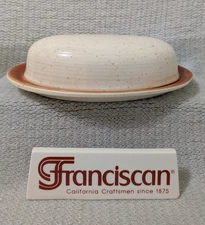 Franciscan Country Craft Woodlore Butter Dish & Lid, MCM, GMB - Replacement