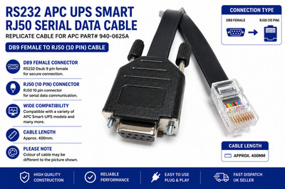 APC UPS SMX750 MODEL SMART CABLE