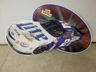 Miller Lite Beer Nascar #2 Rusty Wallace Metal  Sign 31x18 VINTAGE