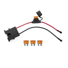 Replacement Wire Harness Connector 12AWG Fuse for Power Wheels 12 Volt Battery