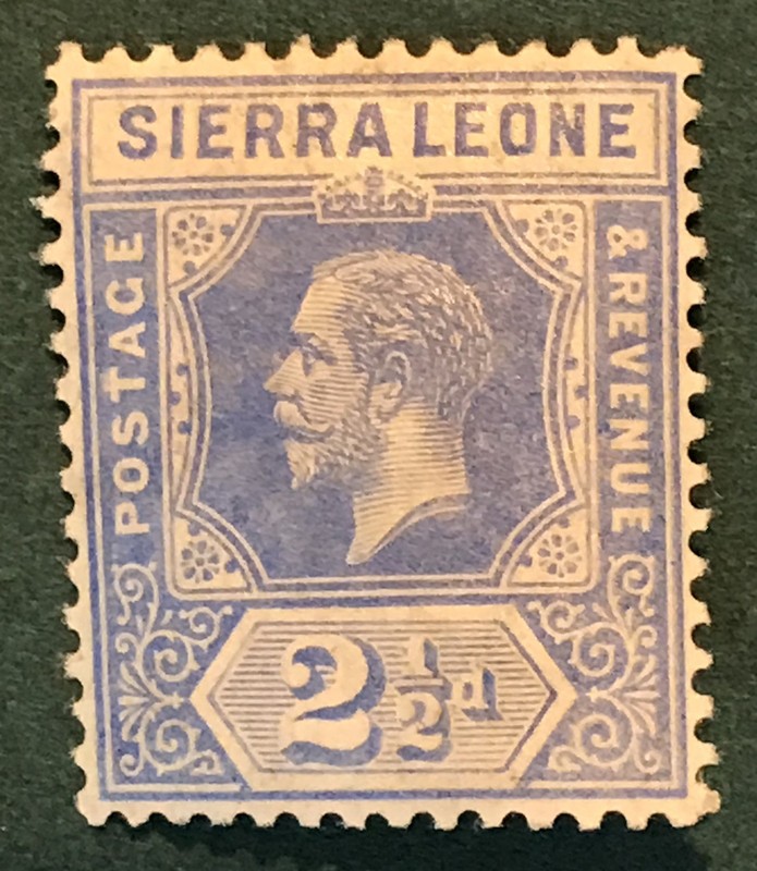 SIERRA LEONE SG103 CAT$70 MH