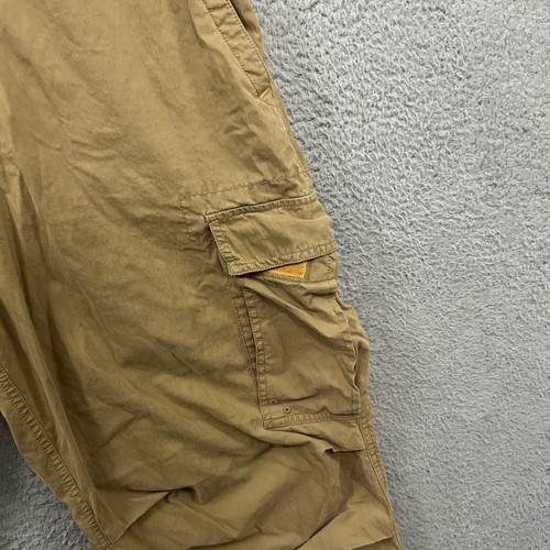 Vintage Abercrombie Fitch Pants Mens Medium Brown Cargo Baggy Paratrooper Y2K, Size M, $79.99 - Photo 5