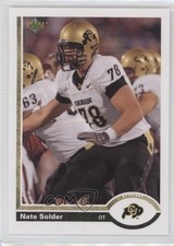 2011 Upper Deck 1991 UD 20th Anniversary Nate Solder #20A-91 9bp