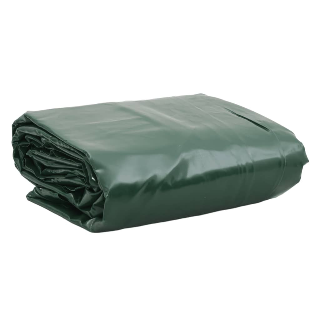 vidaXL Telone Verde 4x7 m 650 g/m²