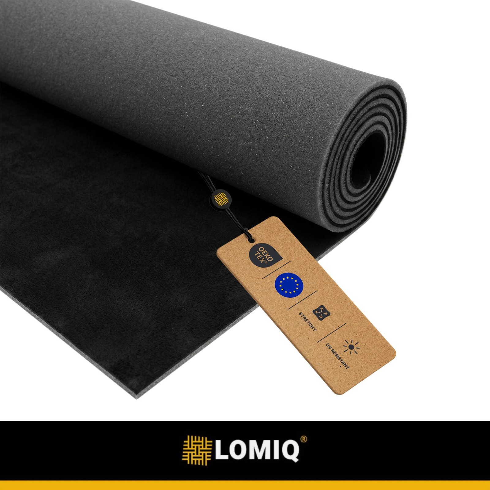 Cielo da Tetto LOMIQ in Microfibra Camoscio per Auto