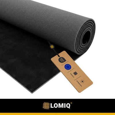 LOMIQ Dachhimmel Mikrofaserstoff Wildleder Optic Autohimmelstoff mit Schaum