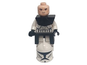 Lego Star Wars Clone Trooper Captain Minifigure 8014 (Missing Visor)